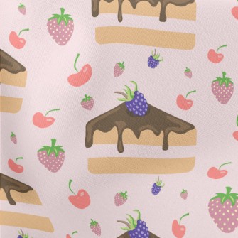 Blueberry Cake With Berries Stretch Ponte