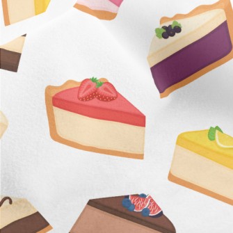 Various Flavors Slice Cake Micro Fleece