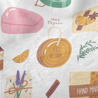 Various Shapes Of Handmade Soa Minky