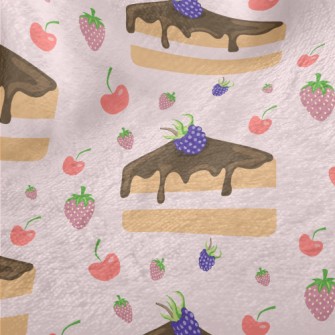 Blueberry Cake With Berries Minky