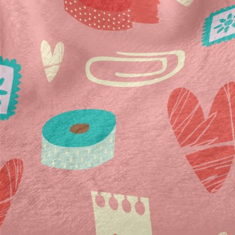 Hand Drawn Love Heart Paper Cl Minky