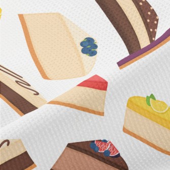 Various Flavors Slice Cake Piqué