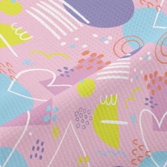 Colorful Love Triangle Circula Piqué