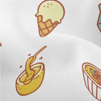Dessert Lollipop Milk Flour Lightweight Performance Linen