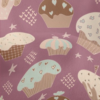 American Abstract Cup Cake Lightweight Performance Linen