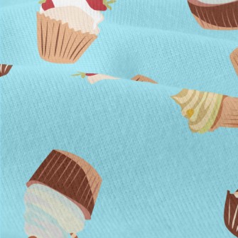 Hand Drawn Colorful Cupcakes Modern Jersey