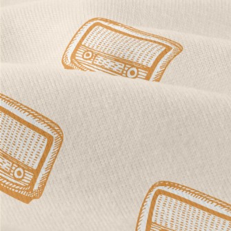 Retro Hand Drawn Radio Modern Jersey