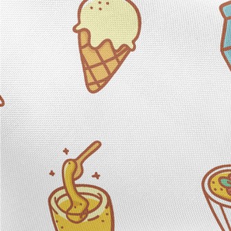 Dessert Lollipop Milk Flour Pongee