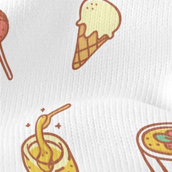 Dessert Lollipop Milk Flour Stretch Jersey