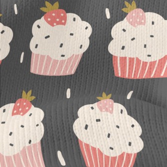 Cute Strawberry Cupcake Stretch Jersey