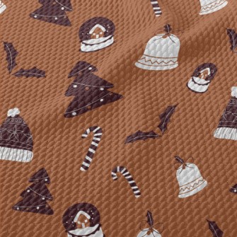 Christmas Tree Bells, Beanies, Birdseye Piqué