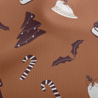 Christmas Tree Bells, Beanies, Athletic Mesh Flat Back