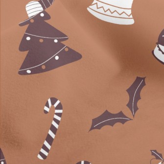 Christmas Tree Bells, Beanies, Micro Fleece