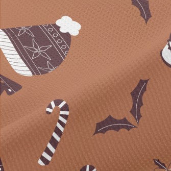 Christmas Tree Bells, Beanies, Piqué