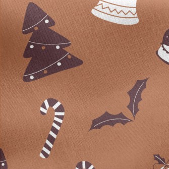 Christmas Tree Bells, Beanies, Jersey Backed Fleece