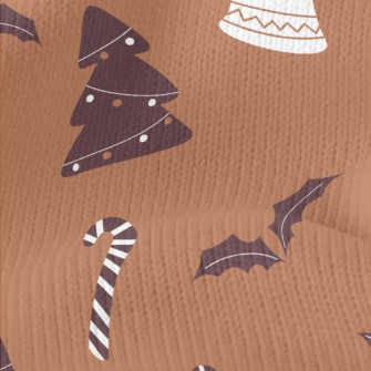 Christmas Tree Bells, Beanies, Stretch Jersey