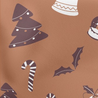 Christmas Tree Bells, Beanies, Lightweight Cotton Poplin