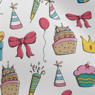 Birthday Cake Hat Balloon Popp Chiffon