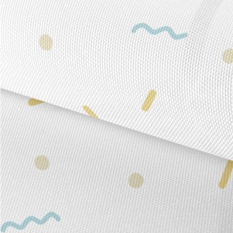 Simple Colorful Geometric Shap Waterproof Oxford