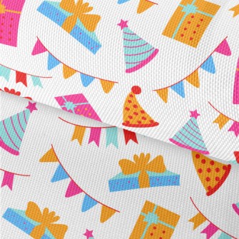 Colorful Birthday Gift Hat Ban Waterproof Oxford