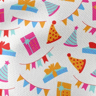 Colorful Birthday Gift Hat Ban Waterproof Canvas