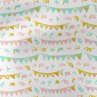 Cute Hand Drawn Colorful Banne Waterproof Canvas