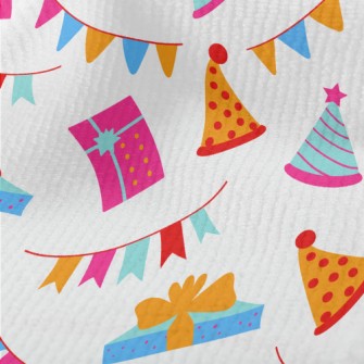 Colorful Birthday Gift Hat Ban Terry