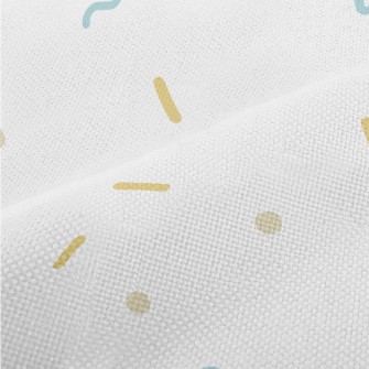 Simple Colorful Geometric Shap Performance Linen