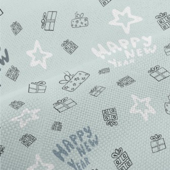 Happy New Year And Gift Stars Performance Linen