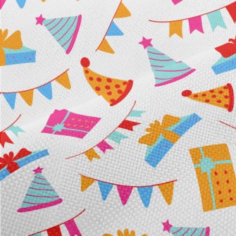Colorful Birthday Gift Hat Ban Performance Linen