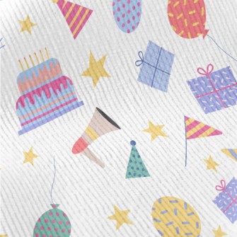 Birthday Cake Gift Balloon Fla Standard Corduroy