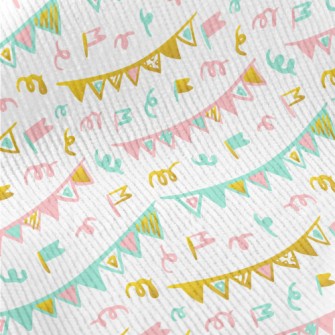 Cute Hand Drawn Colorful Banne Standard Corduroy