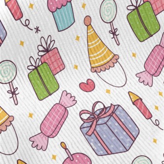 Party Hat Gift Cake Candy Standard Corduroy