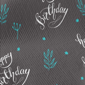 Simple Birthday English And Gr Standard Corduroy