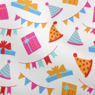 Colorful Birthday Gift Hat Ban Dobby