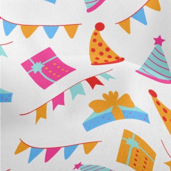 Colorful Birthday Gift Hat Ban Lightweight Performance Linen