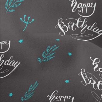 Simple Birthday English And Gr Lightweight Performance Linen