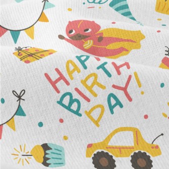 Kids Superman And Birthday Par Modern Jersey