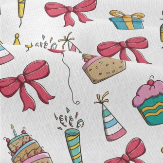 Birthday Cake Hat Balloon Popp Modern Jersey