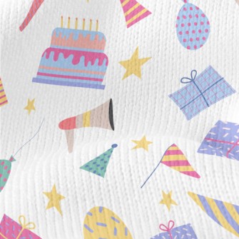 Birthday Cake Gift Balloon Fla Stretch Jersey