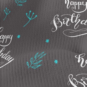 Simple Birthday English And Gr Stretch Jersey