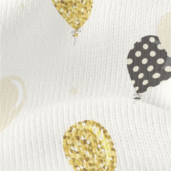 Balloons Of Various Colors Stretch Jersey