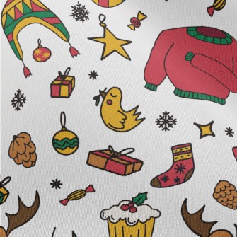 Santa Claus And Costume Decora Chiffon