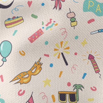 Graffiti Party Mask Food Ballo Waterproof Canvas