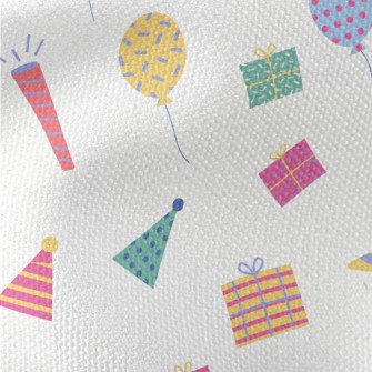 Birthday Gift Cake Balloon Pat Waterproof Canvas