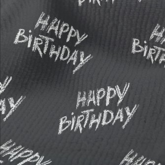 Hand Drawn Crayon Happy Birthd Terry