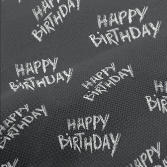 Hand Drawn Crayon Happy Birthd Performance Linen