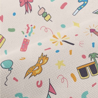 Graffiti Party Mask Food Ballo Performance Linen