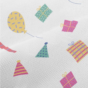 Birthday Gift Cake Balloon Pat Performance Linen