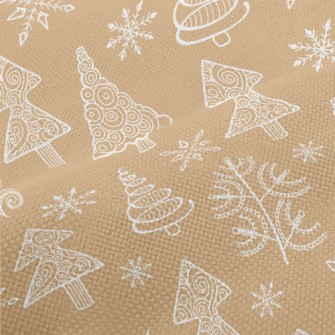 Detailed Christmas Tree And Sn Performance Linen